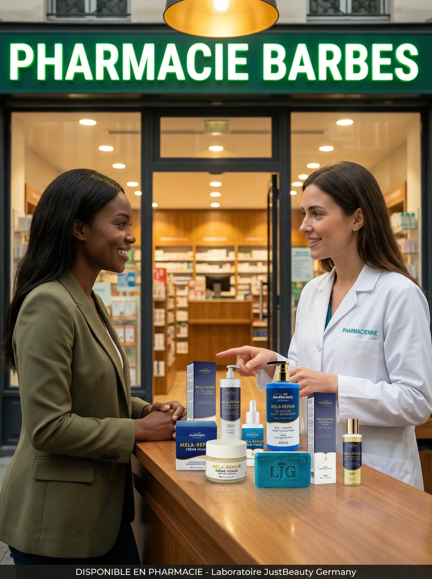 MELA REPAIR – RÉPARATRICE ANTI-TACHES ÉCLAT, UNIFORMITÉ & RÉGÉNÉRATION – COFFRET 7 PCS