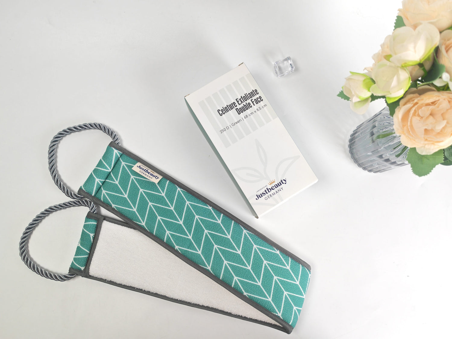 GANT EXFOLIANT POUR LE DOS EN SOIE NATURELLE