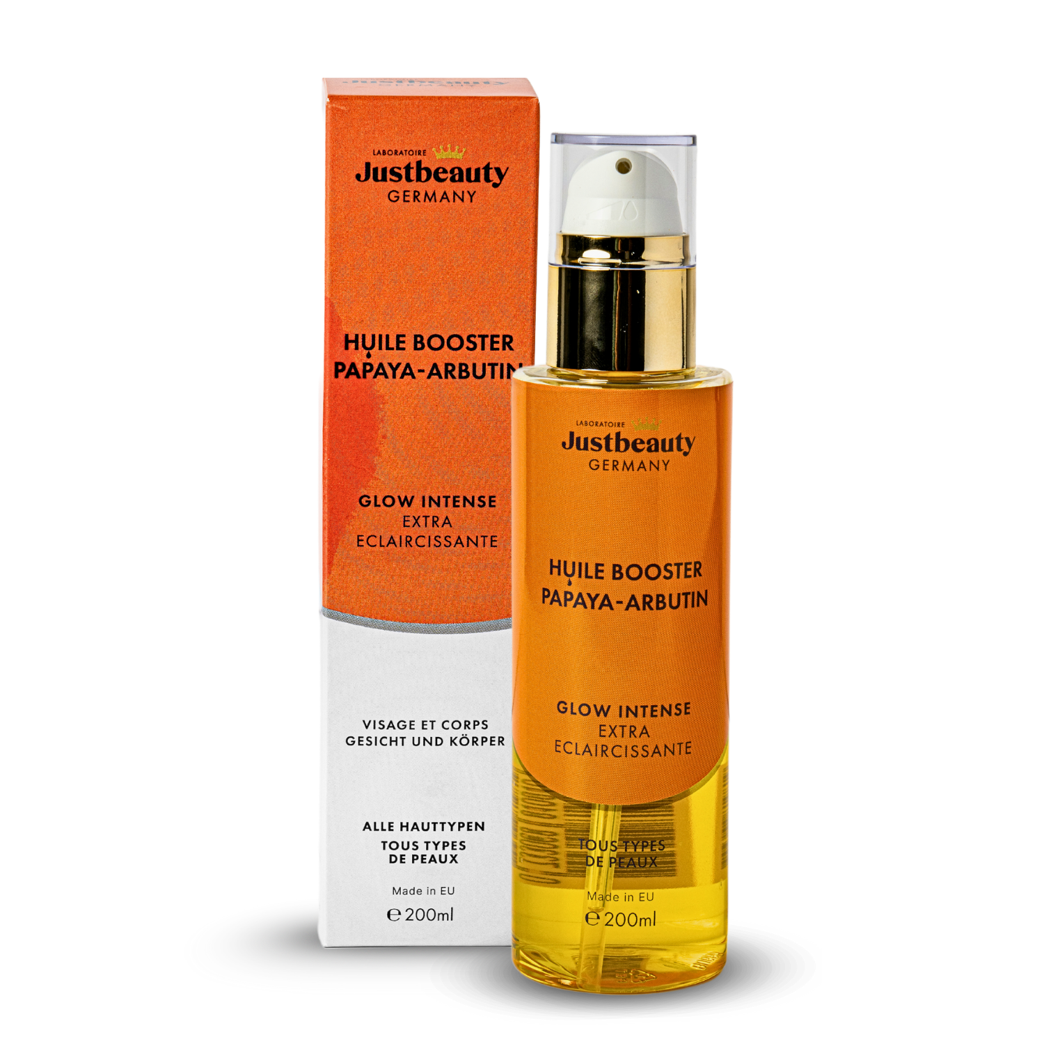 HUILE PERLE RARE PAPAYE – ARBUTINE 200ml