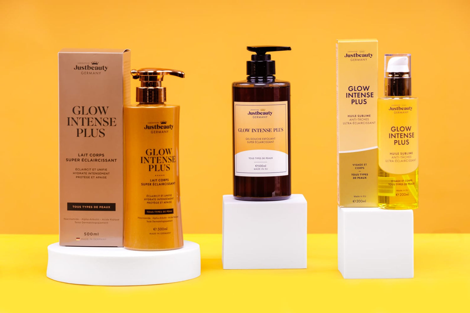 COFFRET ANTI-TACHES DOUCHE CLARTÉ – GLOW INTENSE PLUS