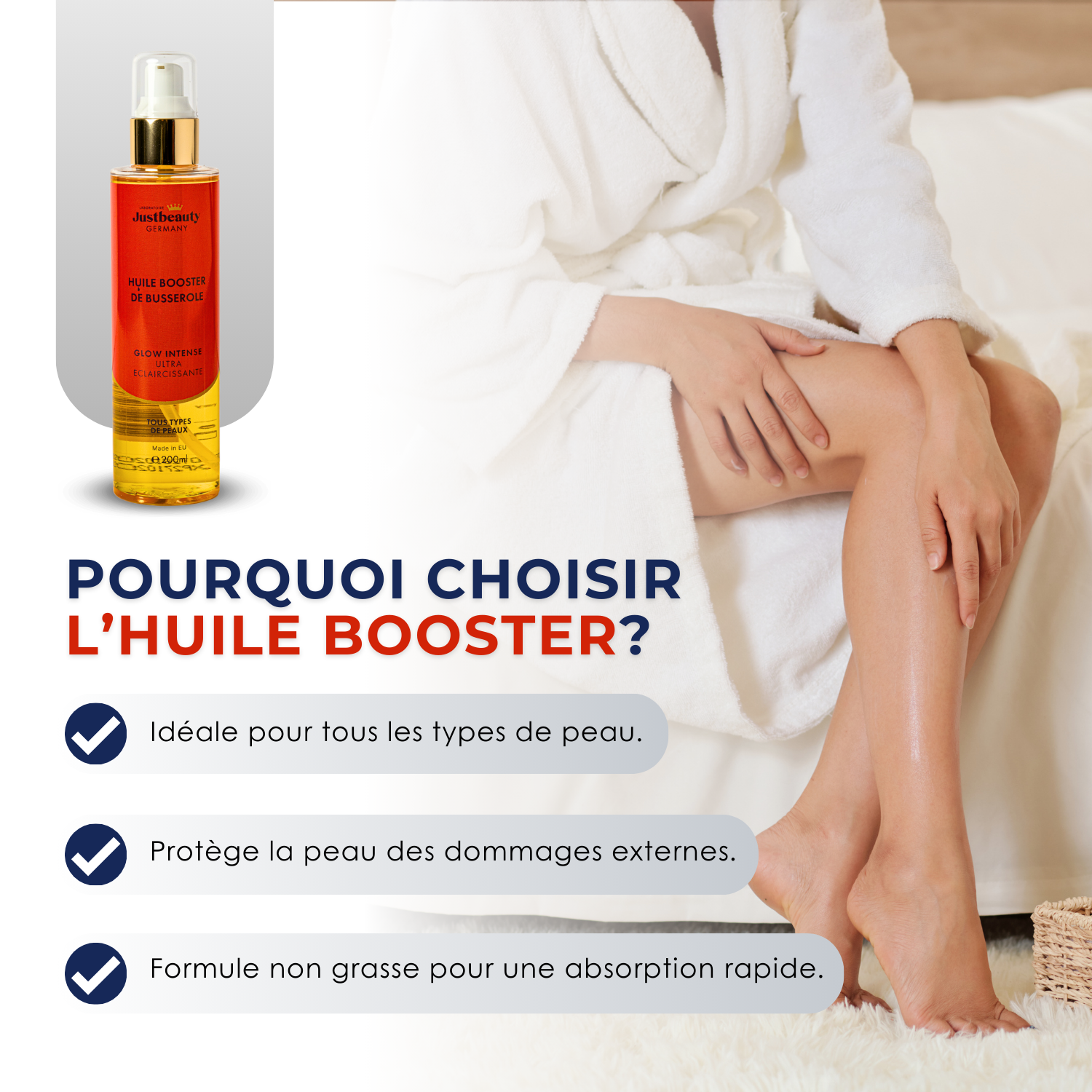 HUILE SACRÉE LUMIÈRE – BUSSEROLE + KOJIC • ANTI-TACHES INTENSIVE & ÉCLAT IMMÉDIAT 200ml