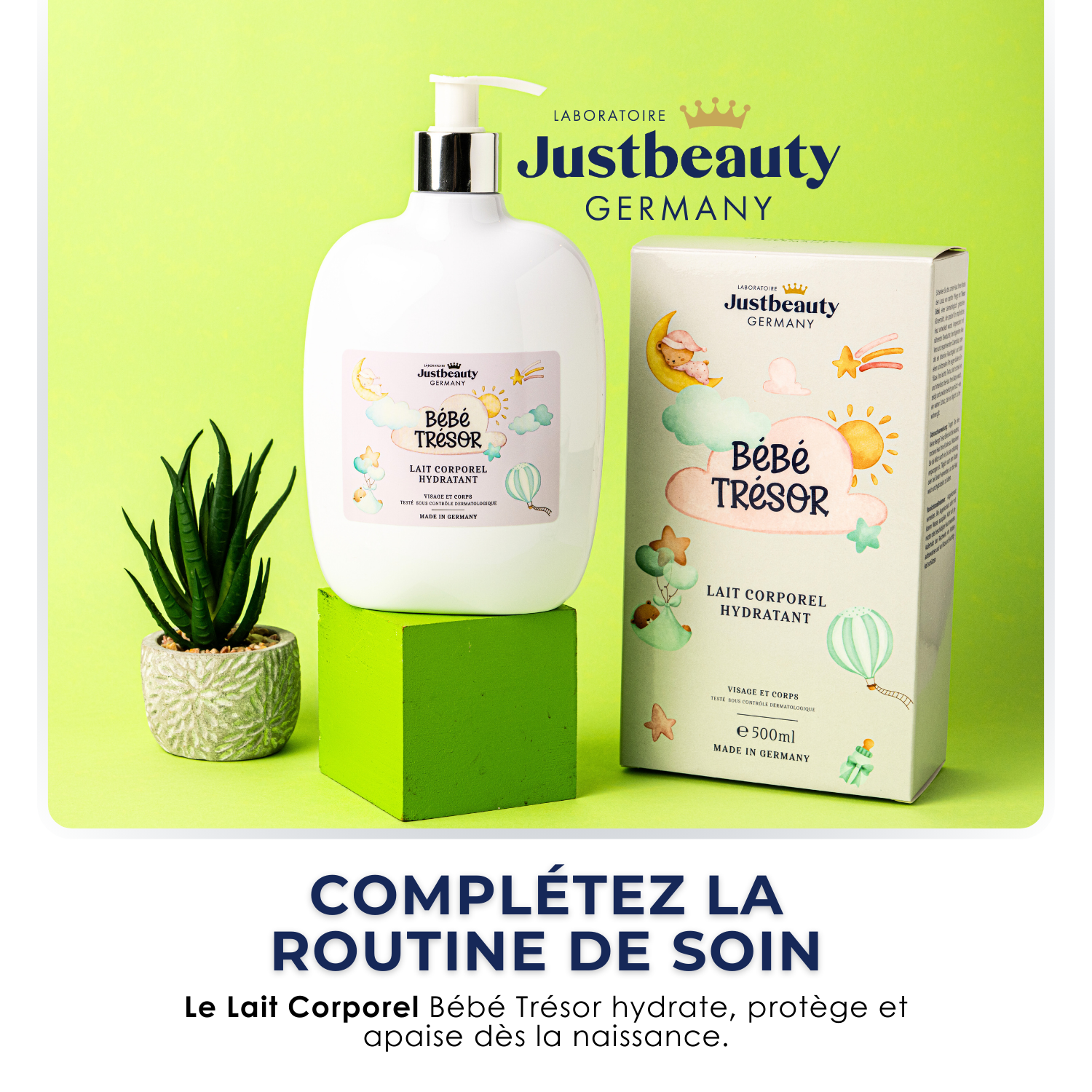 Lait Corporel Nourrissant - solution idéale contre la neurodermite 500ml