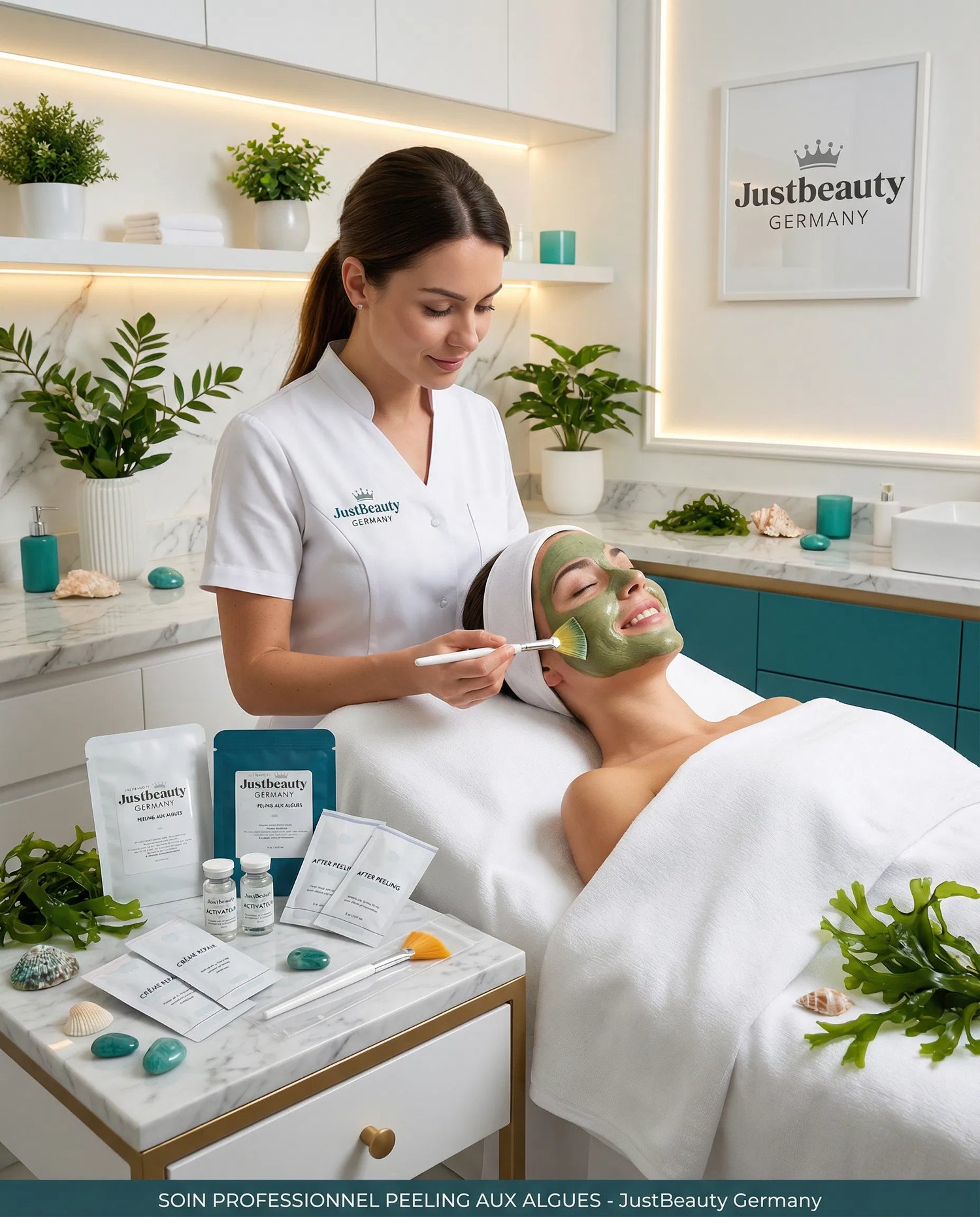 PEELING AUX ALGUES HAUTE PERFORMANCE - Peau nette - Teint uniforme - Éclat retrouvé