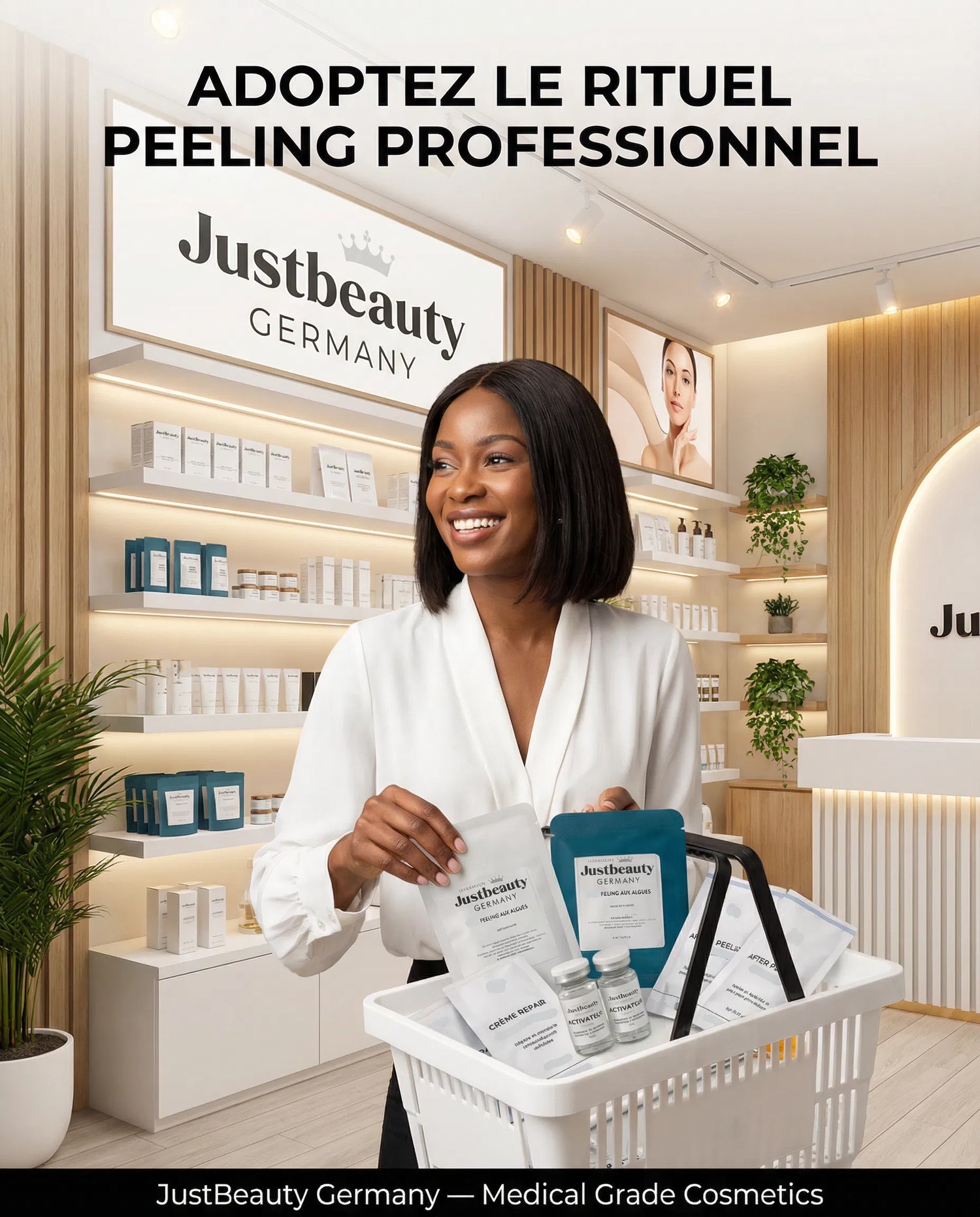 PEELING AUX ALGUES HAUTE PERFORMANCE - Peau nette - Teint uniforme - Éclat retrouvé