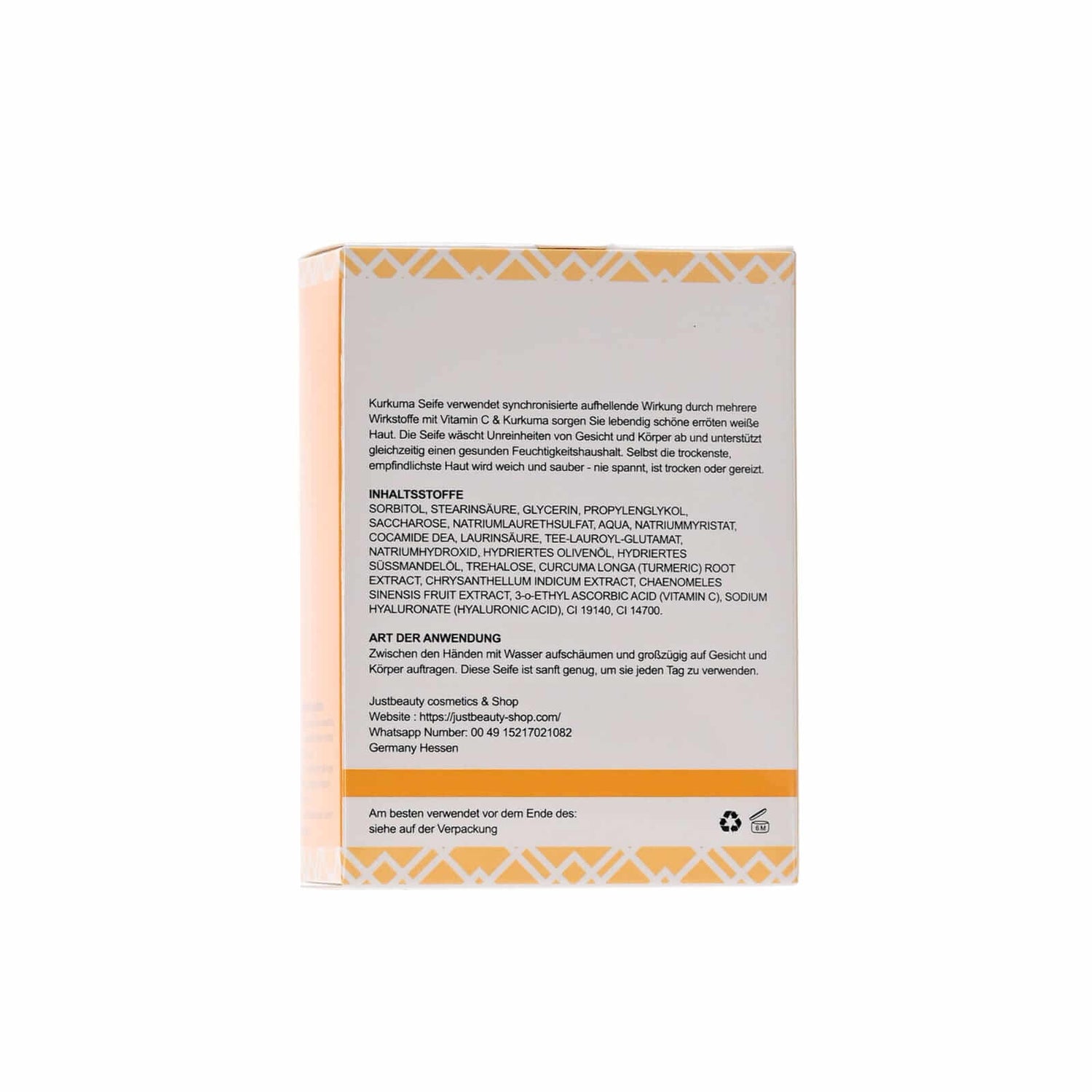 SAVON ÉCLAT VITAMINE C + CURCUMA 200g