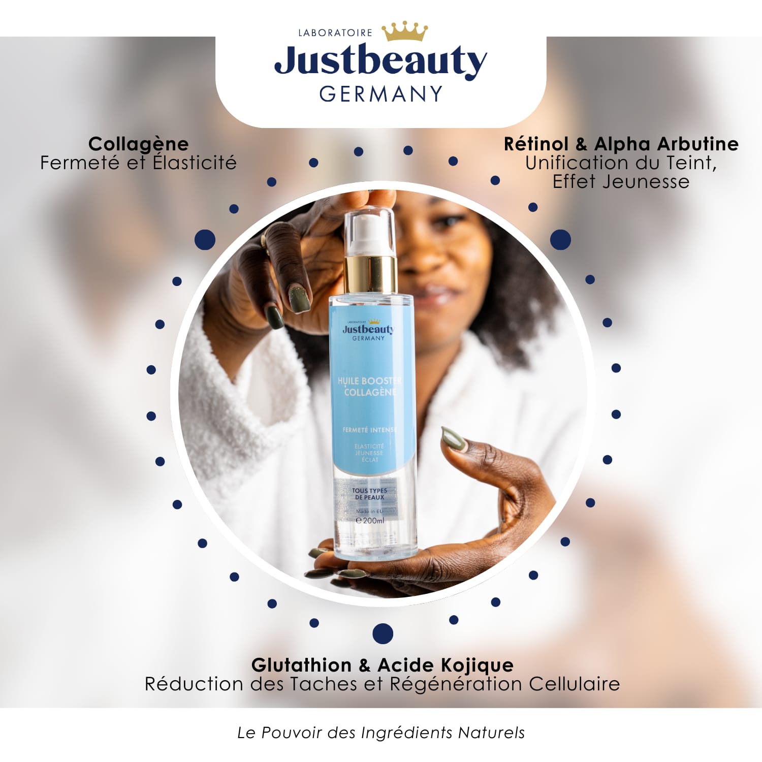 SECRET DE JEUNESSE - HUILE BOOSTER au collagène 200ml