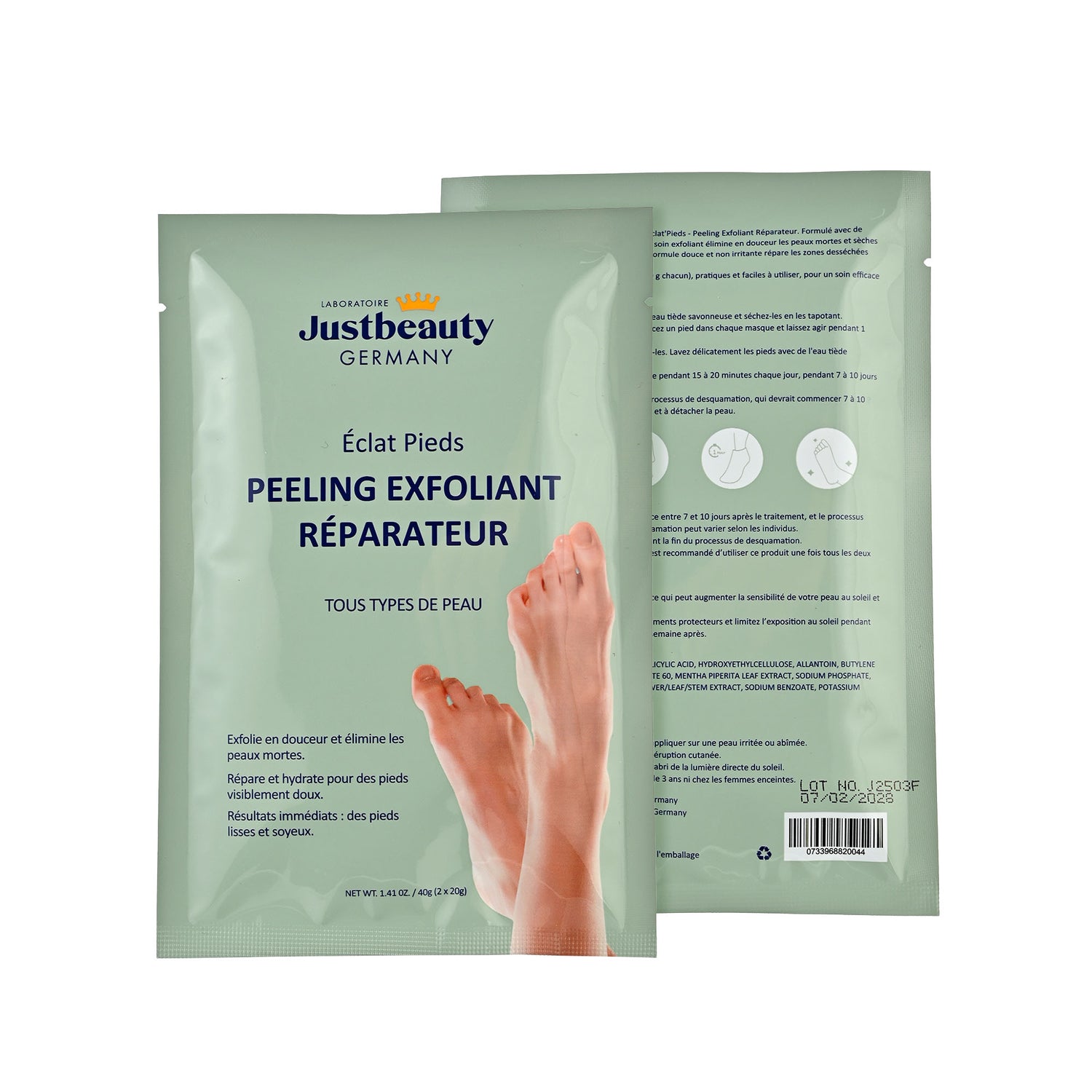 PEELING MASQUE EXFOLIANT RÉPARATEUR 2x20G
