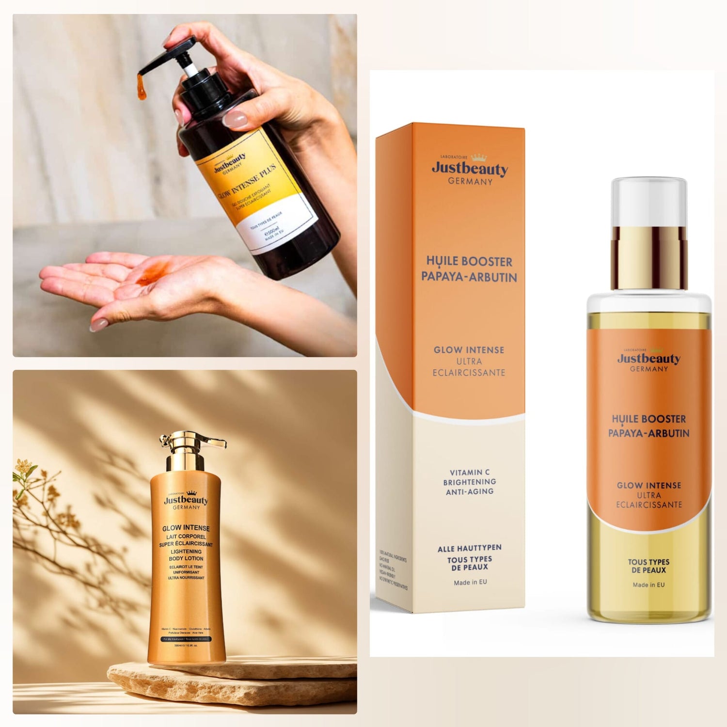 TRIO LUMIÈRE INTENSE – ÉCLAT MAXIMAL & TEINT PARFAITEMENT UNIFIÉ