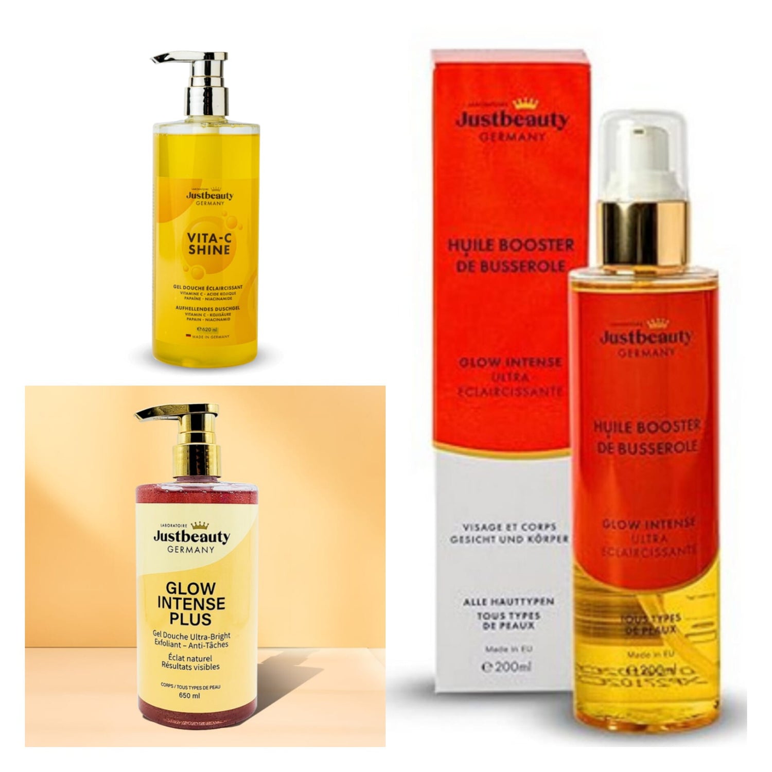 TRIO  GLOW BOOST – ÉCLAT MAXIMAL & TEINT ULTRA UNIFORME