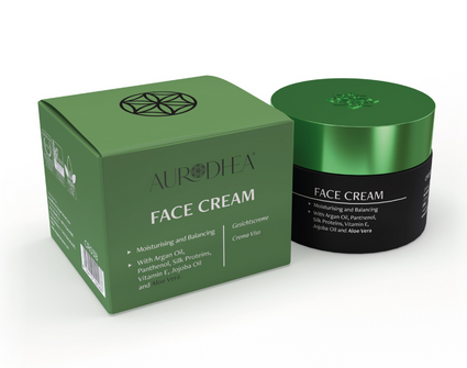 Crème de Jour Visage à l'Aloe Vera – 50ml pour une peau douce, nourrie et éclatante