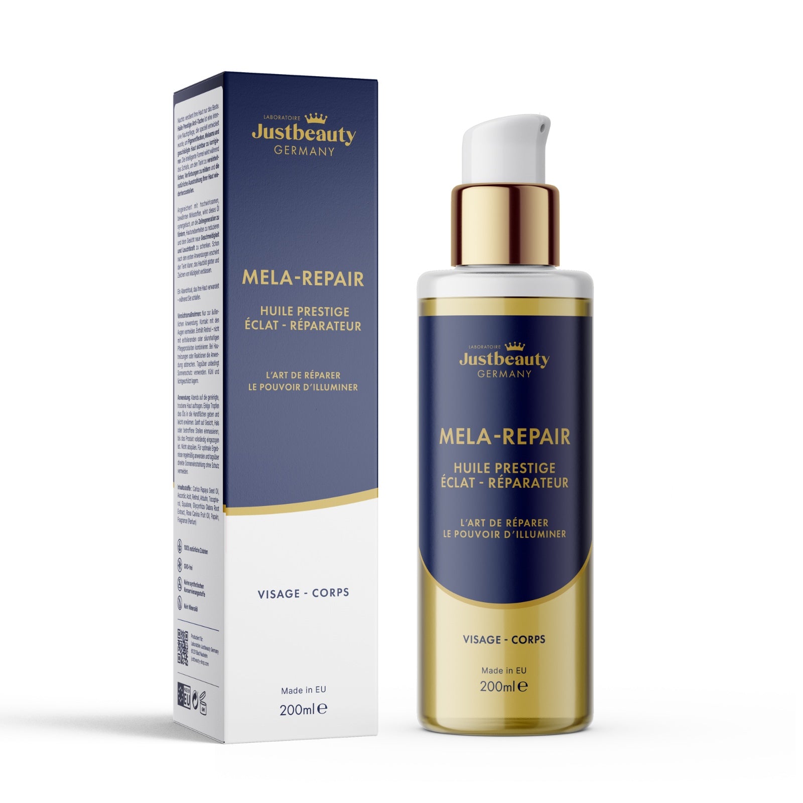 MELA REPAIR – HUILE PRESTIGE VISAGE & CORPS – 200ML