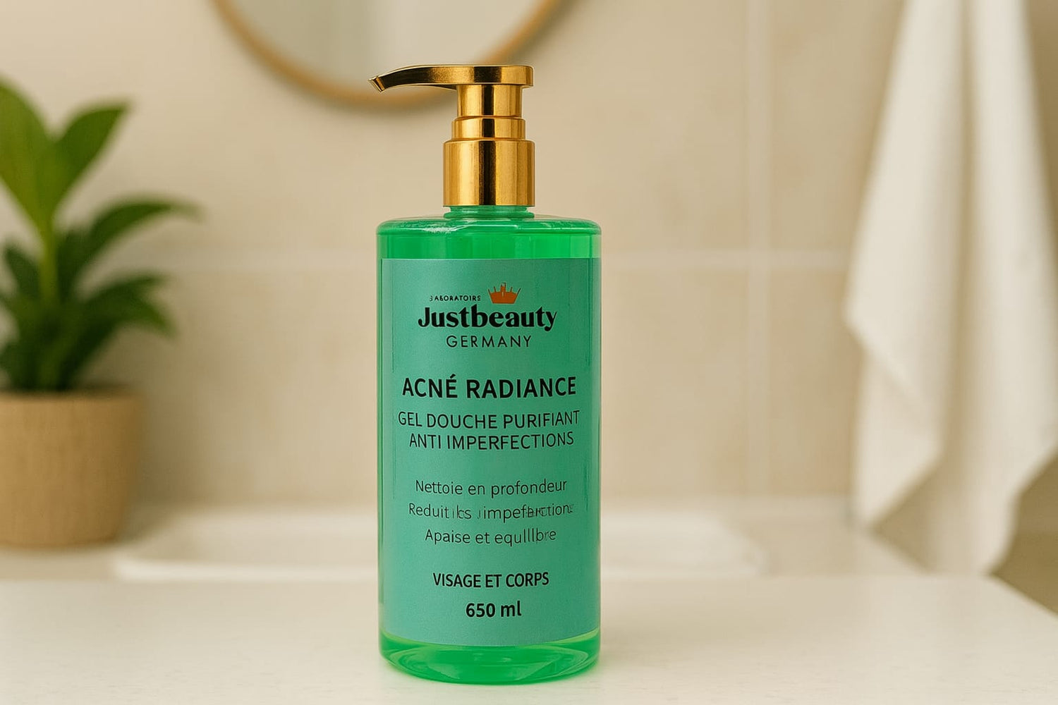 GEL DOUCHE PURIFIANT ANTI-IMPERFECTIONS HAUTE PERFORMANCE - 650ML