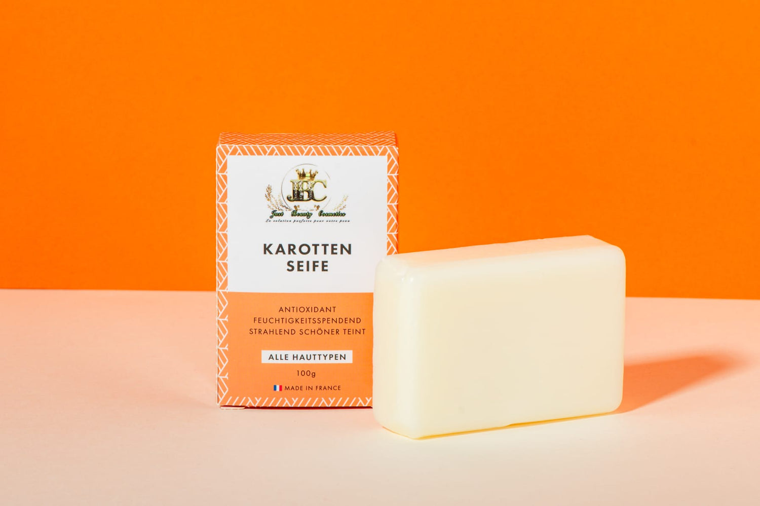 SAVON À LA CAROTTE 100G ENFANTS À PARTIR DE 6 ANS