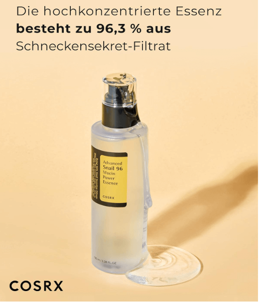 Advanced Snail 96 Mucin Power" de COSRX - 100ml