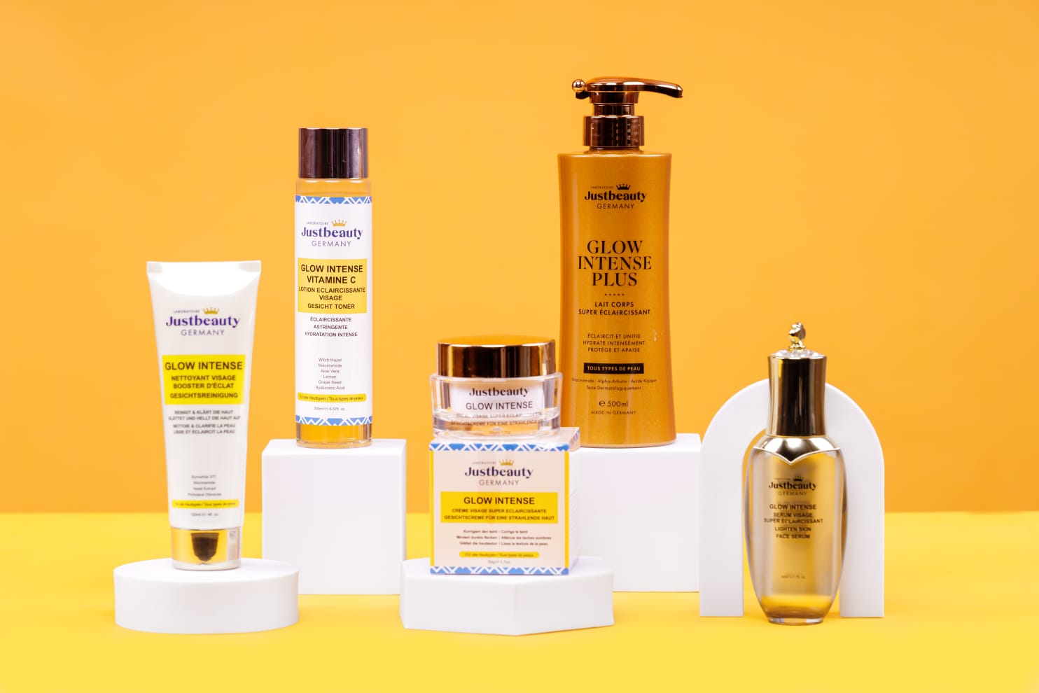 COFFRET GLOW INTENSE – CLEANSER FACIAL – 5PCS