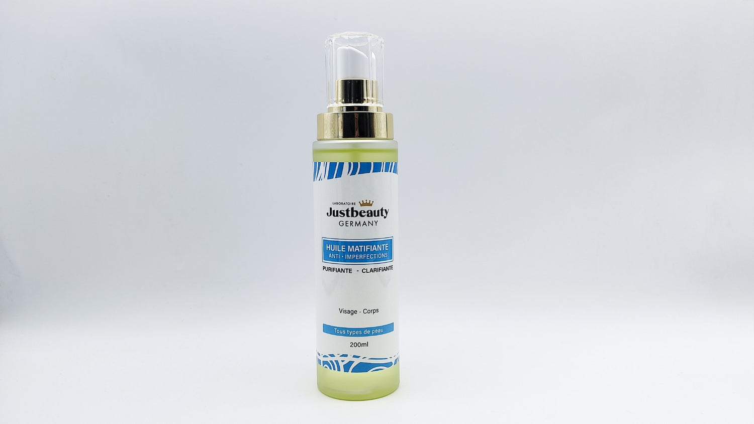 PURE SKIN SOLUTION – Huile Booster Purifiante Anti-Acné & Anti-Imperfections 200ml