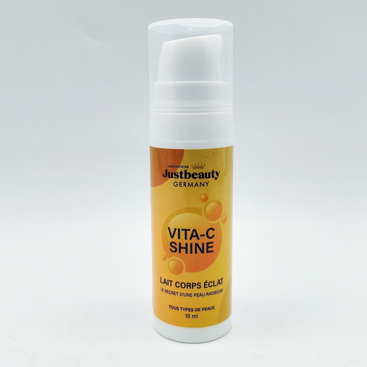 VITA-C SHINE – LAIT CORPS ÉCLAIRCISSANT 15ML – LE TEST AVANT LE COUP DE CŒUR