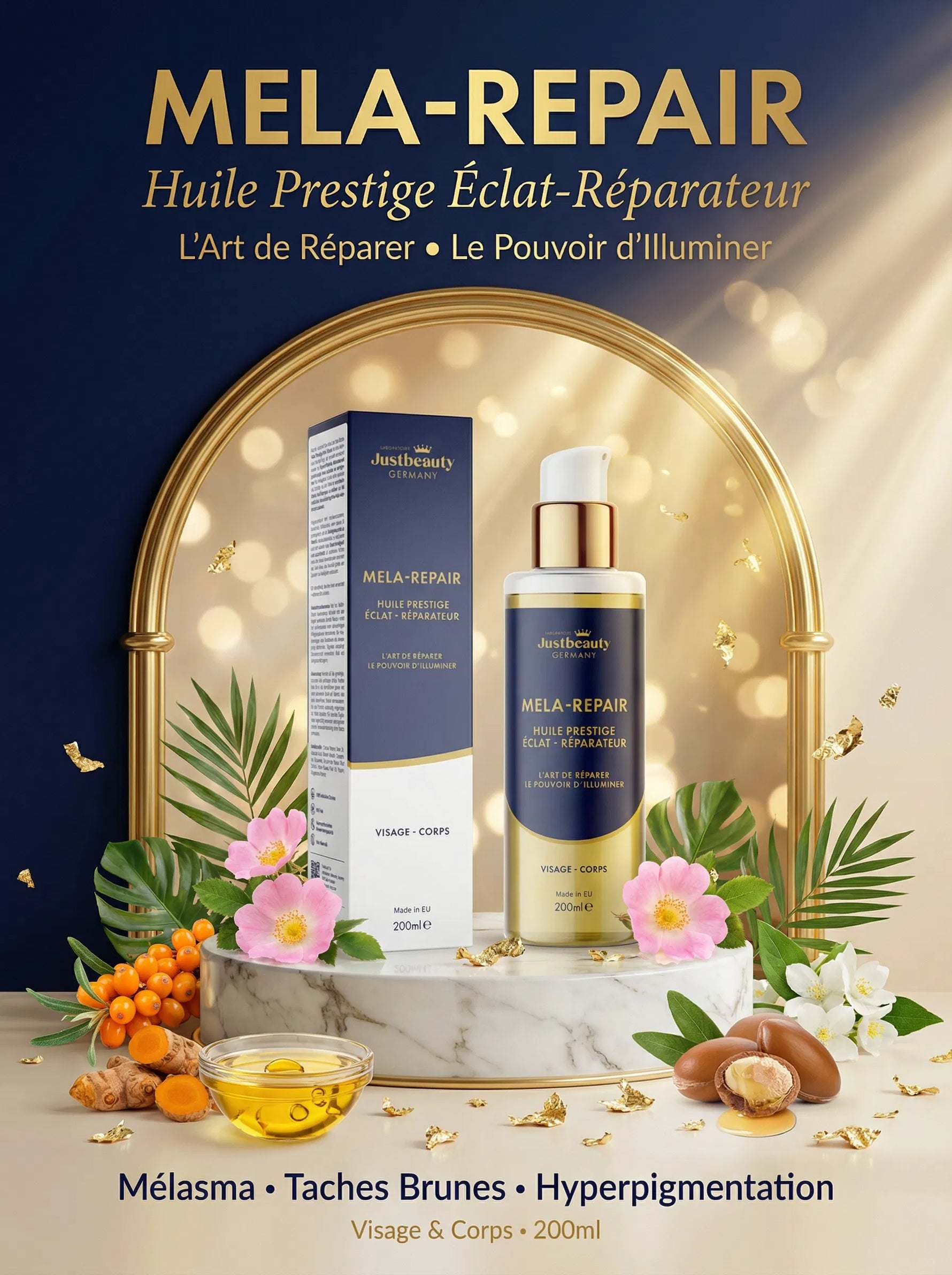 MELA REPAIR – HUILE PRESTIGE VISAGE & CORPS – 200ML
